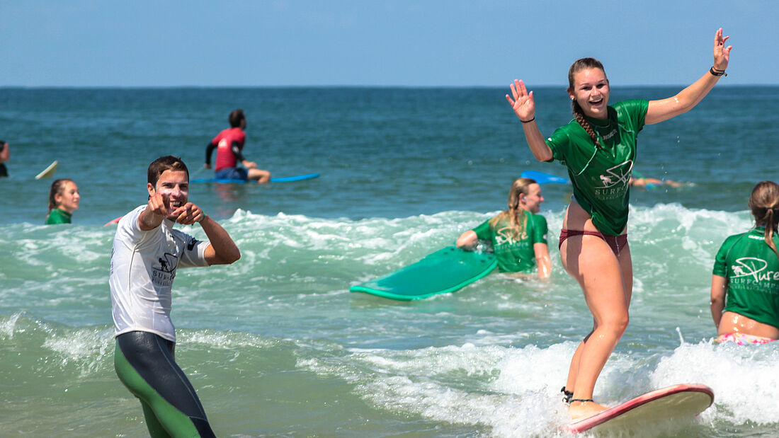 Ein Blick in unsere Surfschule