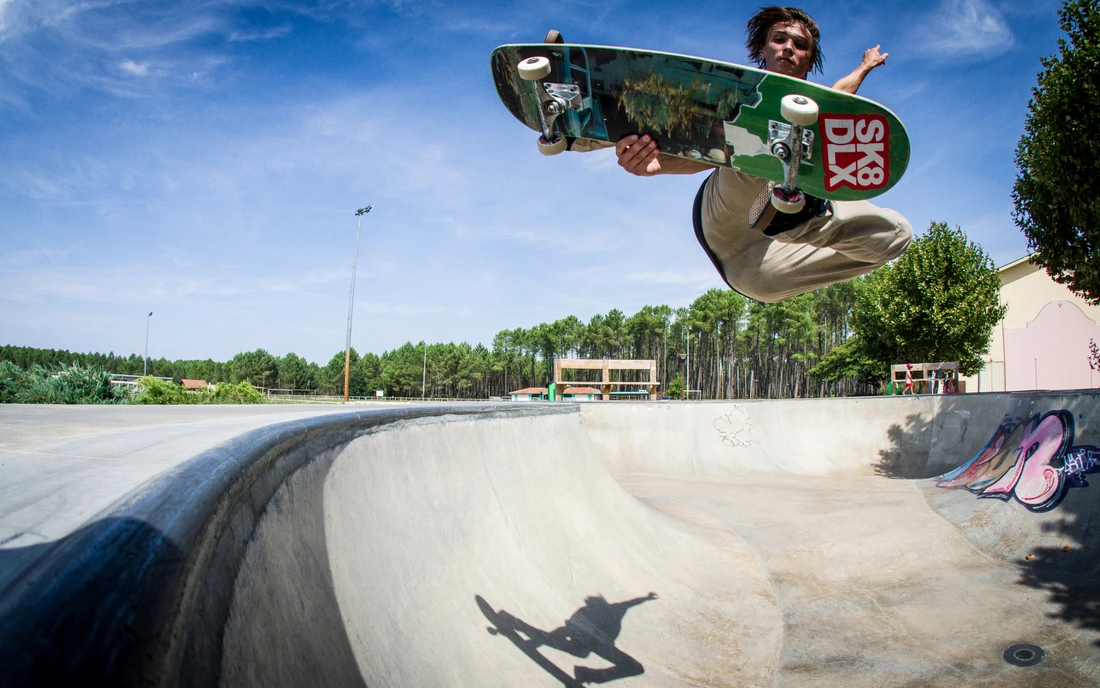 Ein weiterer Skatepark ist in St. Girons