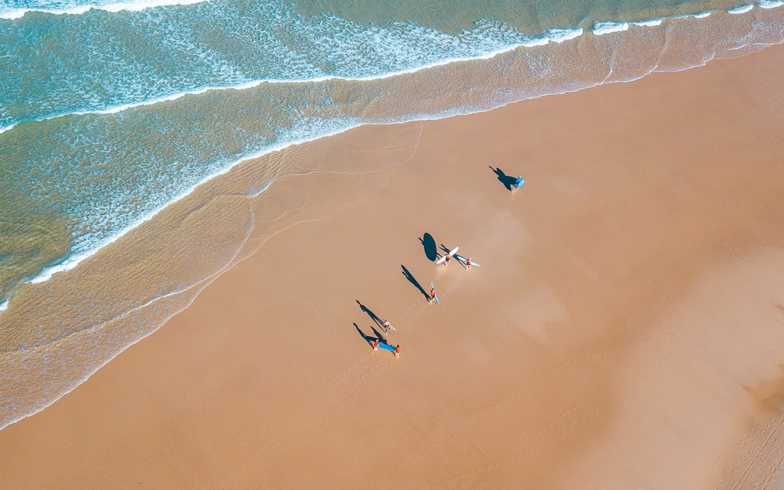 Familien Surfurlaub Frankreich Surfcamp Biscarrosse Surfschule