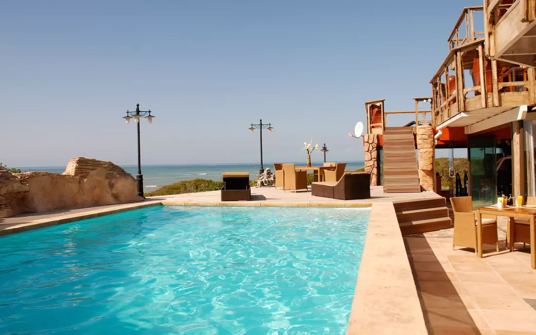 surf lodge south africa with pool