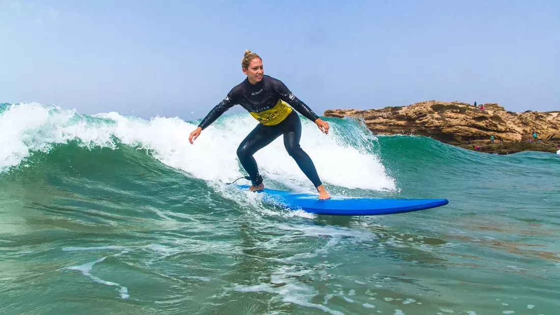 Surfing puts a smile on your face