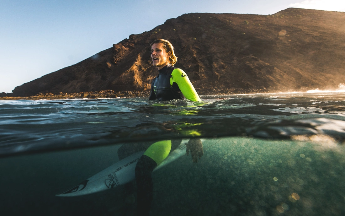 lenni jensen, pro surfer