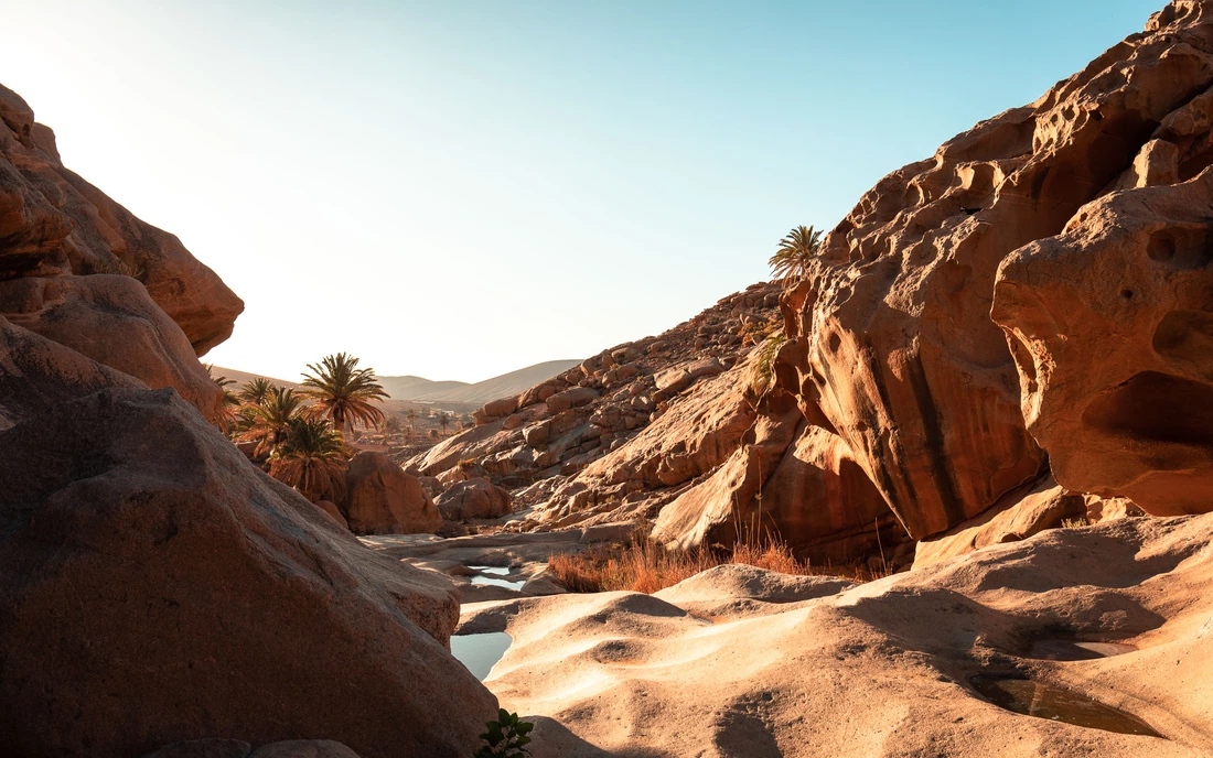 canyons in fuerteventura