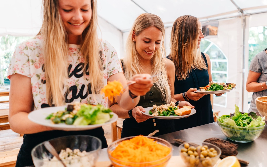 Gemeinsames Abendessen