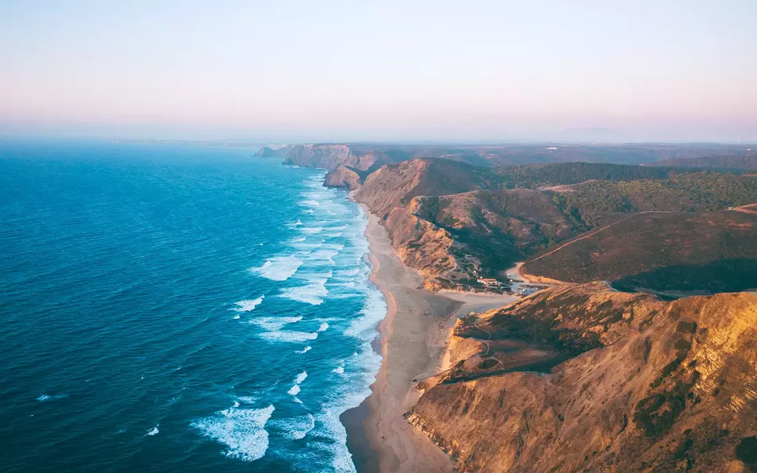 Surf spots at the Algarve