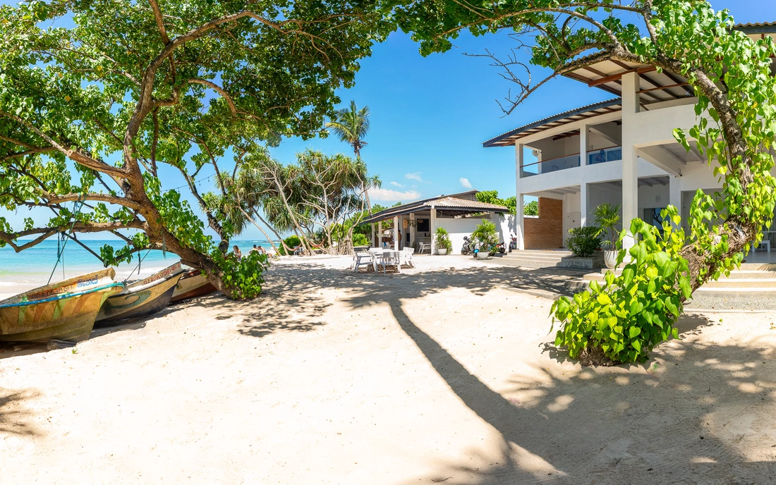 Surfcamp Sri Lanka Kathaluwa am strand und Meer