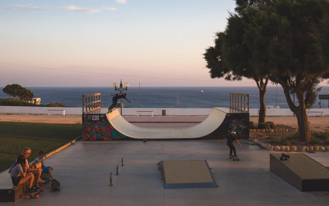 Skating in Sagres with Sea-View!