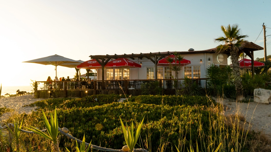 Numerous beach restaurants and cafes right outside the front door