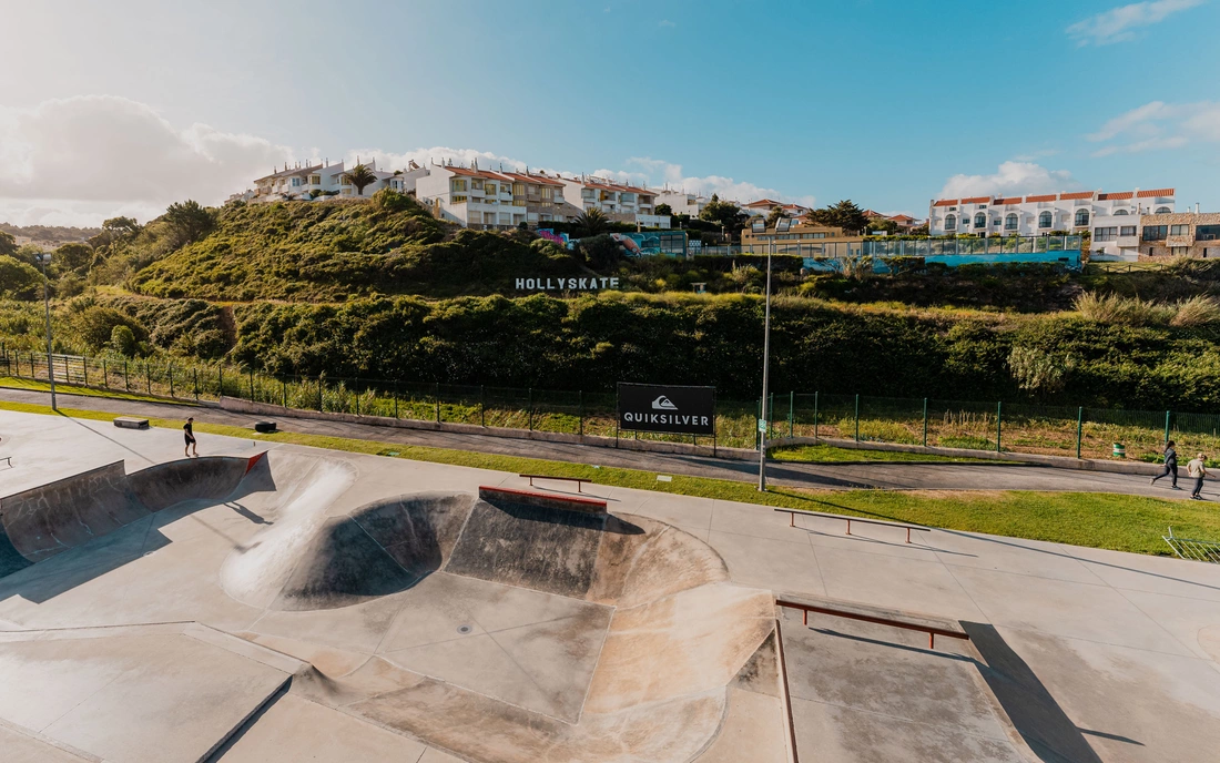 1a Skatepark direkt um die Ecke