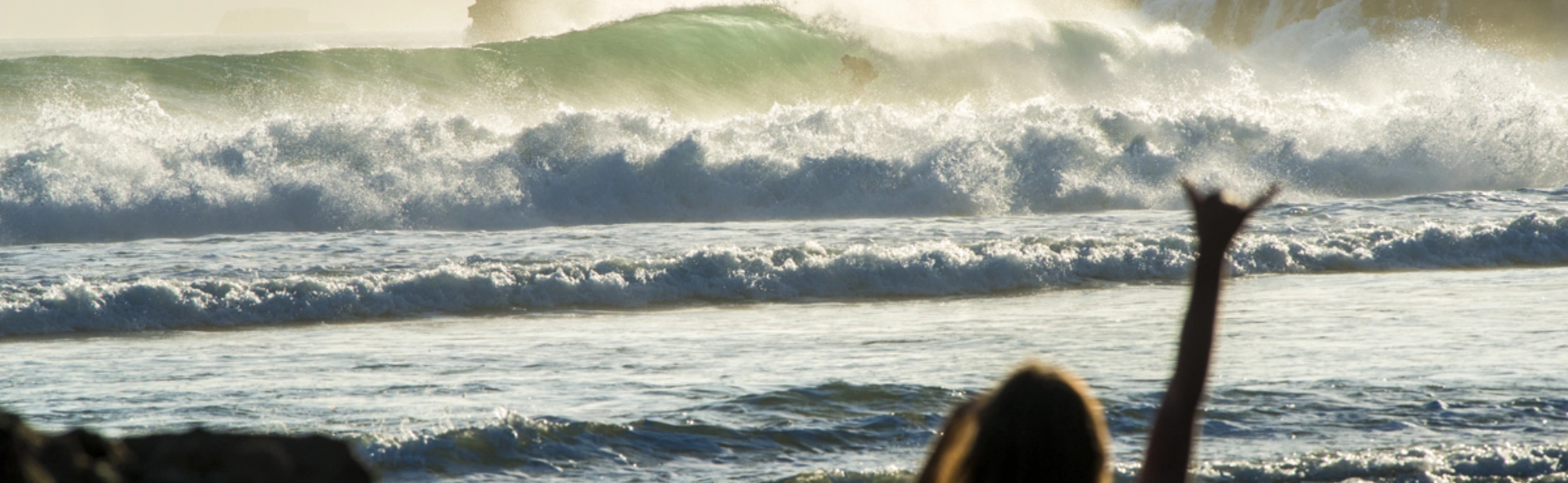 Surfen im Herbst