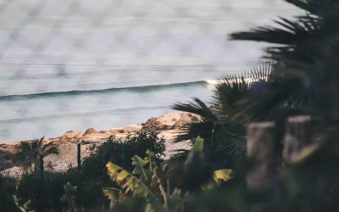 sea view of surf camp morocco