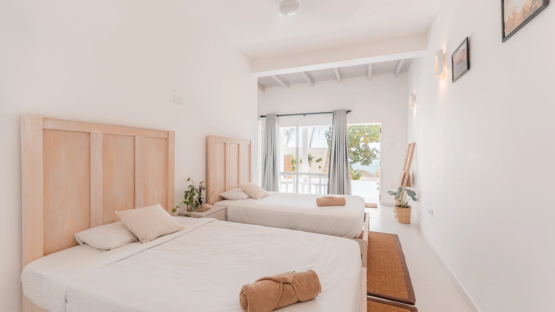 2er mehrbettzimmer Sri Lanka Luxus Surfcamp