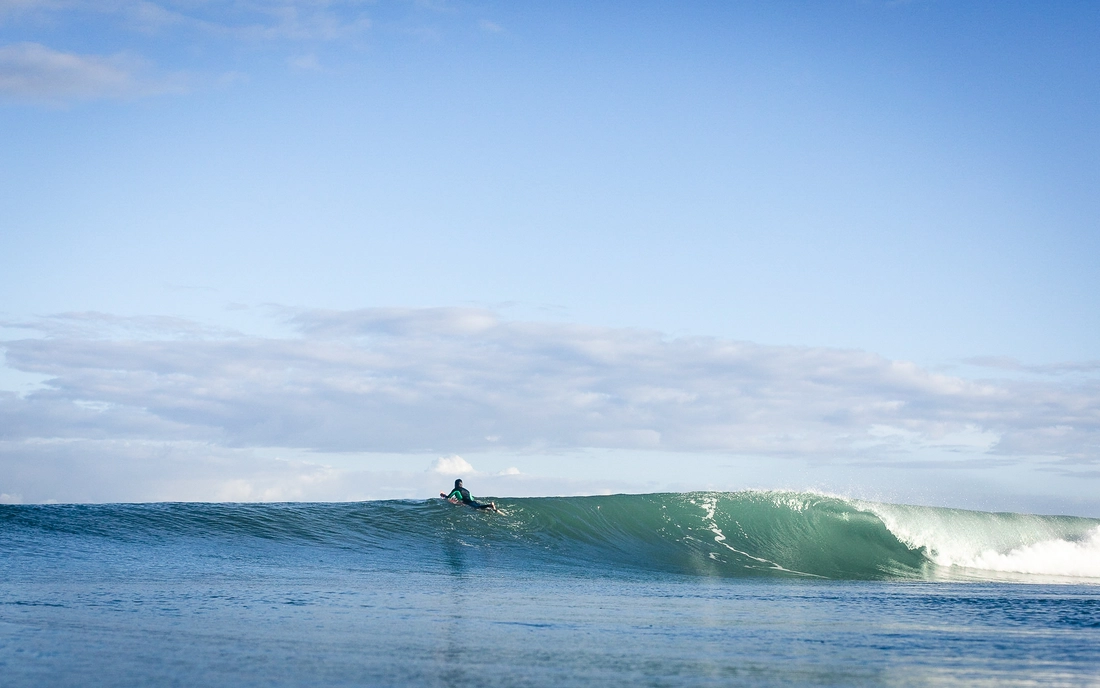 Watch the world's best surfers while you sunbathe on the beach