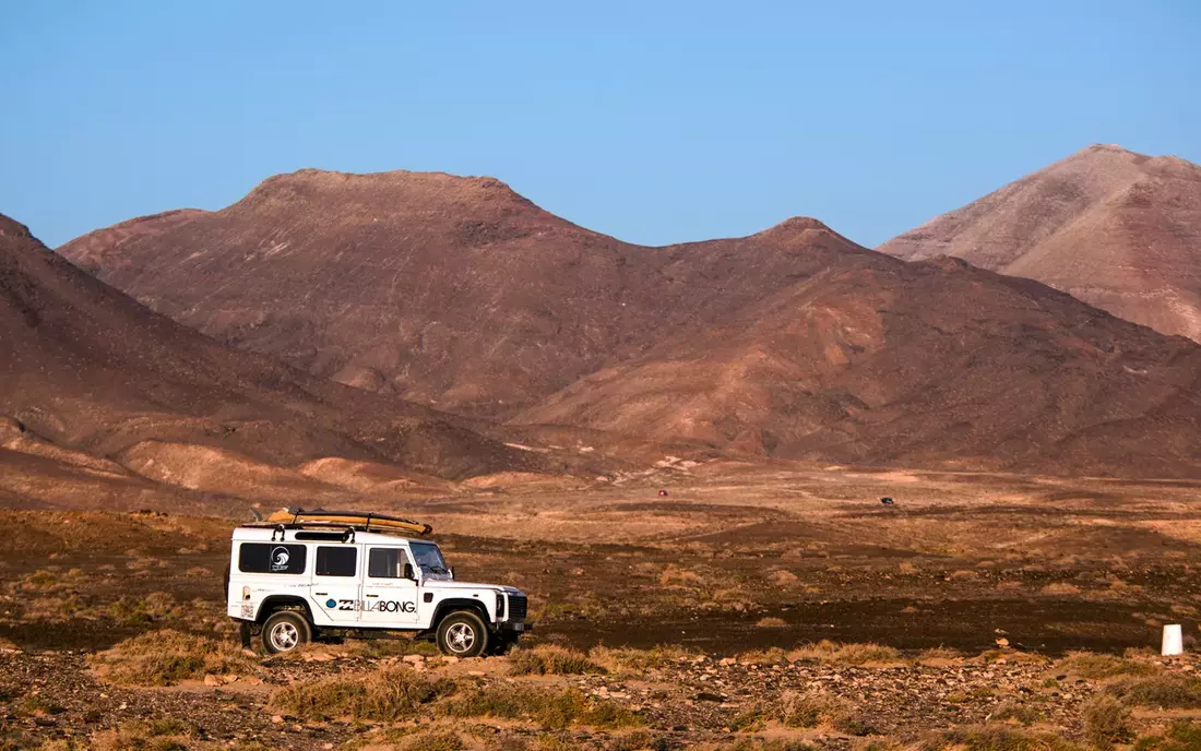 landscape of fuerteventura