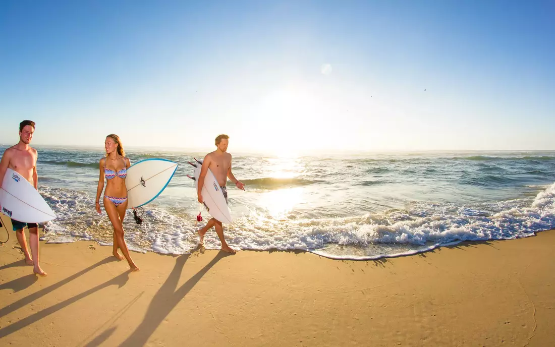 The endless sandy beaches of France