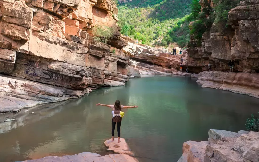 Hiking in Paradise Valley