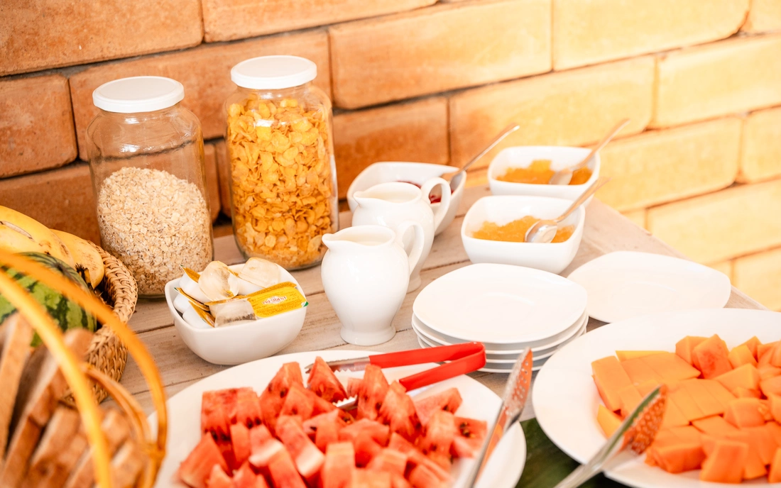 Frühstück in Sri Lanka