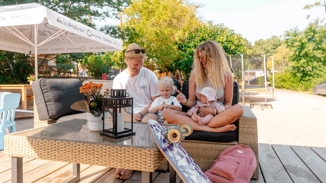Familien Surfcamp Gemeinschaftsbereich