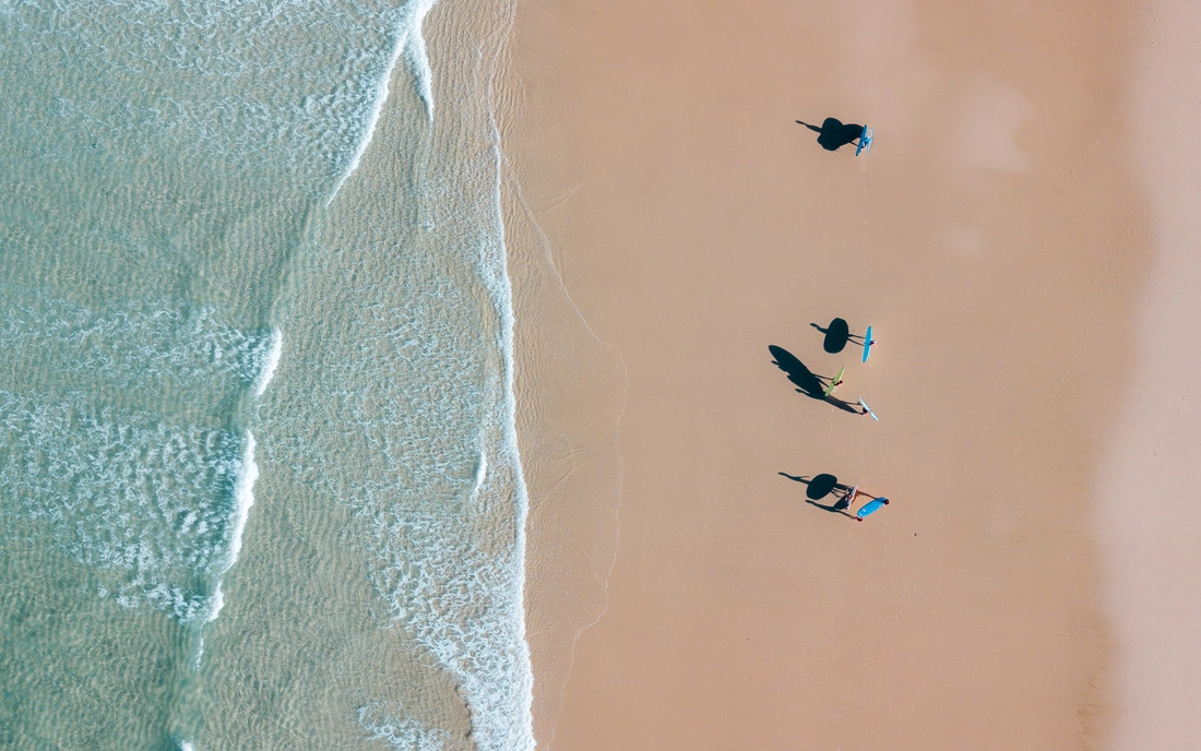 Familen Surfcamps in Frankreich surfen lernen