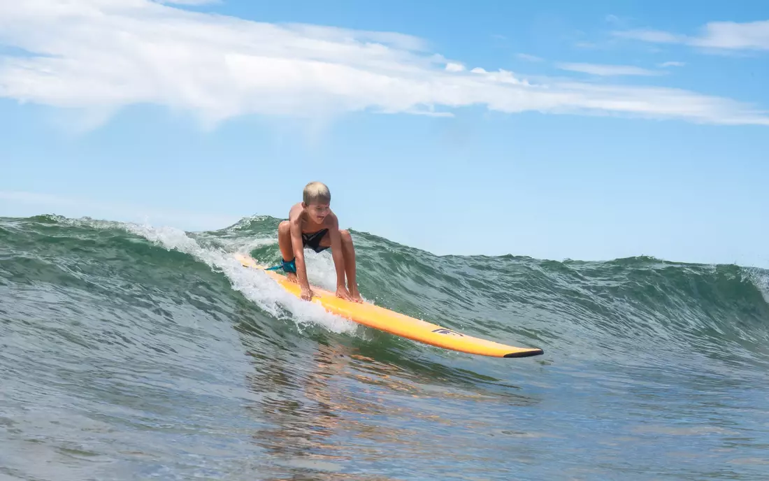 Mit viel Übung kann euer Surf auch so aussehen