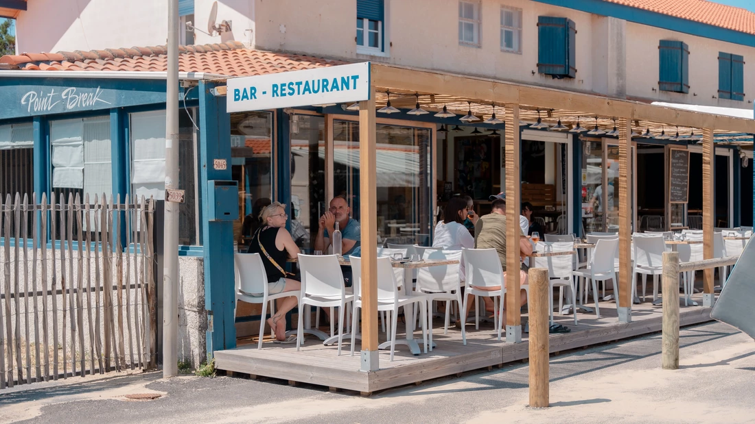 Restaurant Café promenade st. girons plage