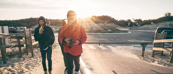 Das Media Team vom Pure Surfcamp in Frankreich