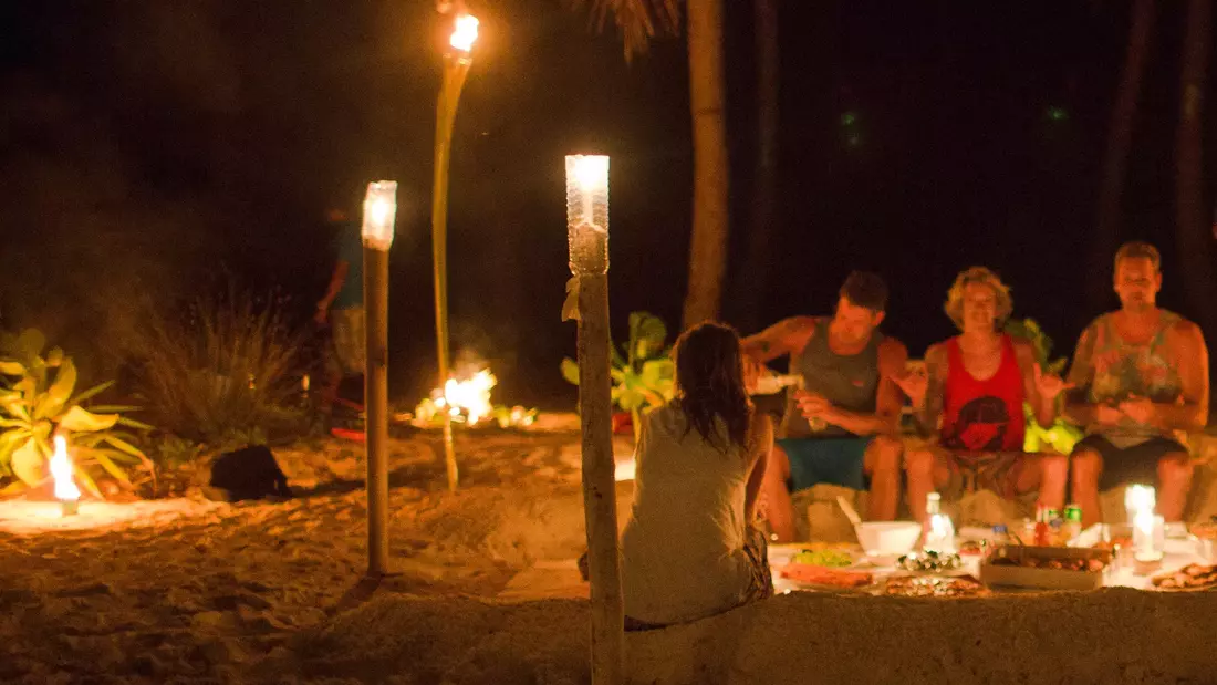 Exotische Smoothies und lokale Köstlichkeiten