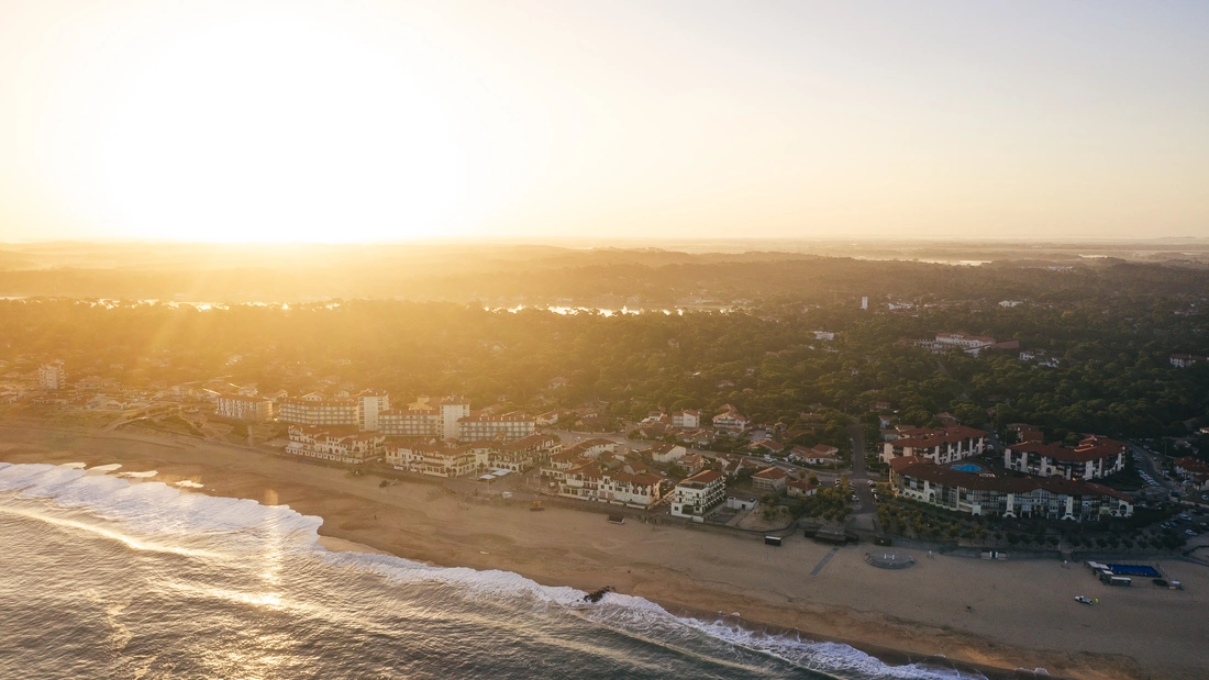 Sonnenaufgang in Hossegor