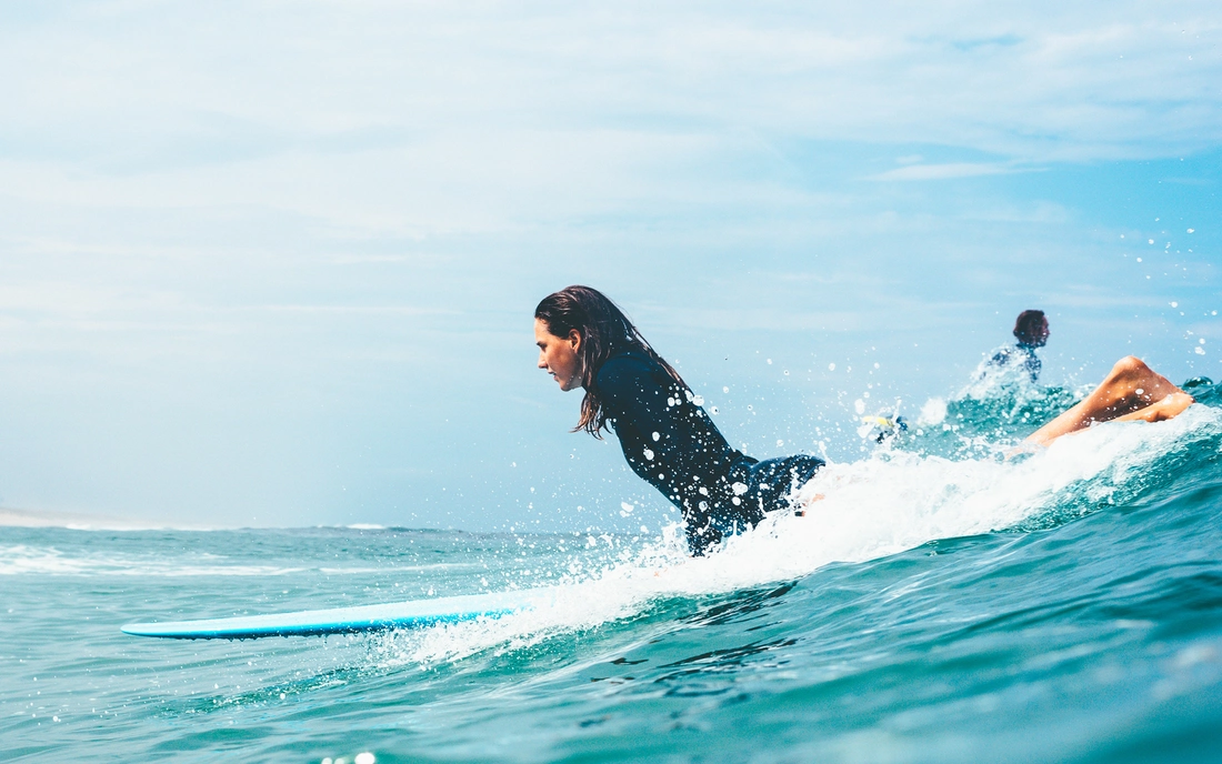 eventuell schon die erste grüne Welle surfen