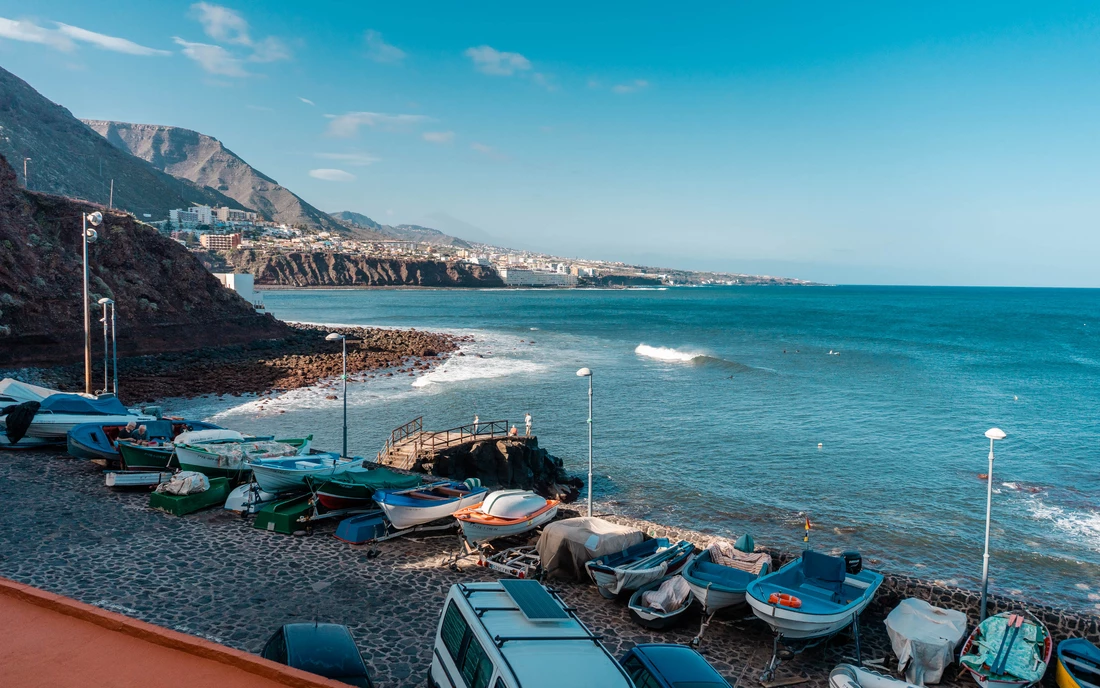 Surfcamp Teneriffa Landschaft Küste