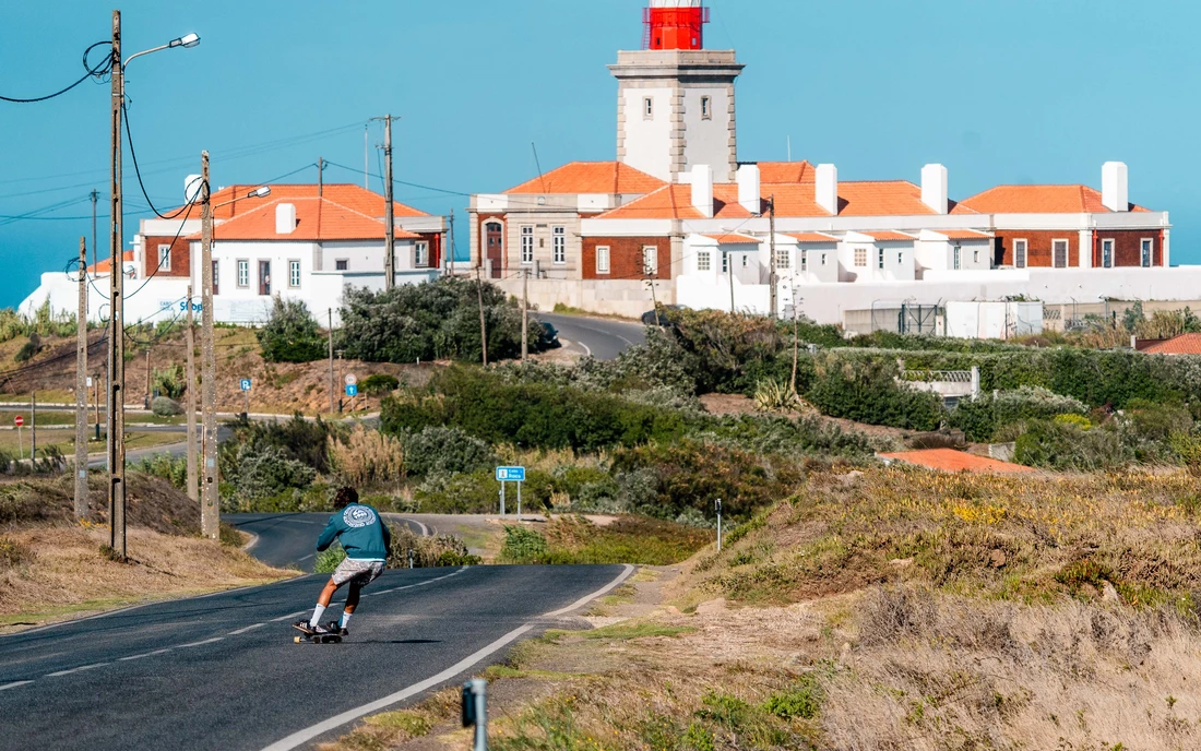 Ericeira bietet sich unglaublich gut zum Surf-Skaten