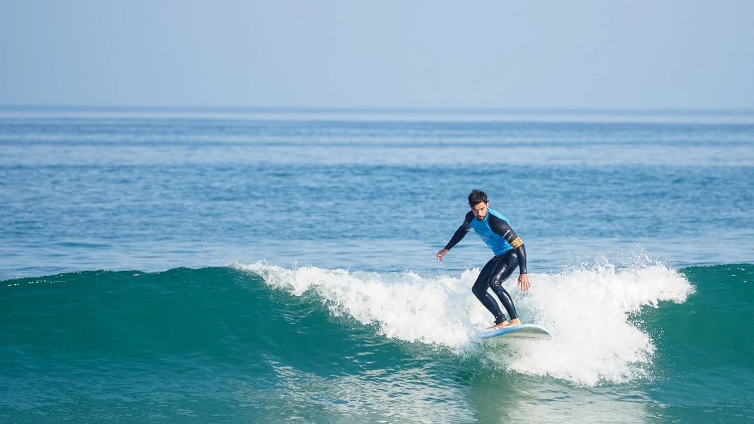 grüne Wellen für fortgeschrittene Surfer