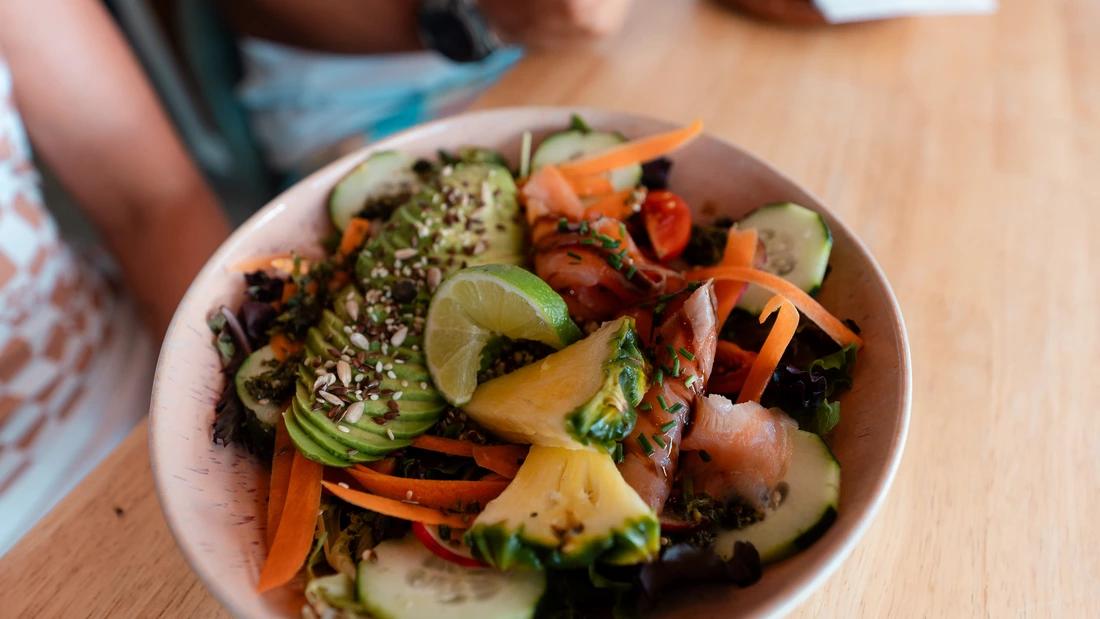 Eine köstliche Poke Bowl