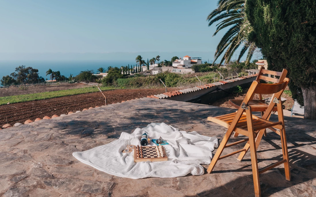 Surf camp Tenerife on the Canary Islands View of the sea