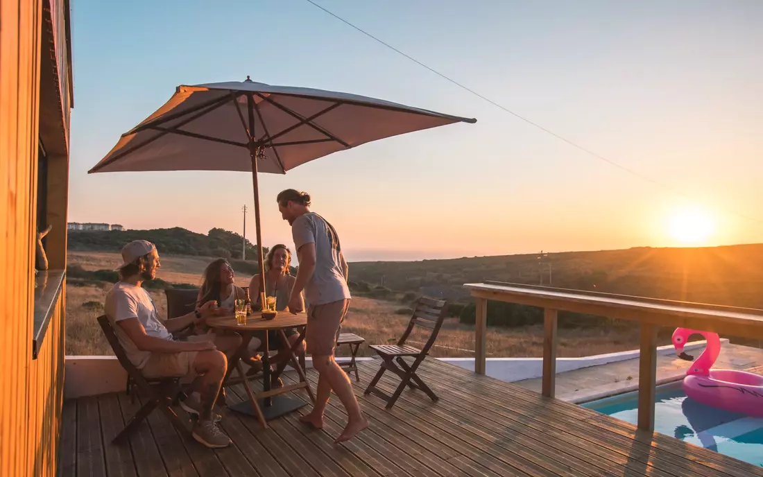 Sunset in Ericeira