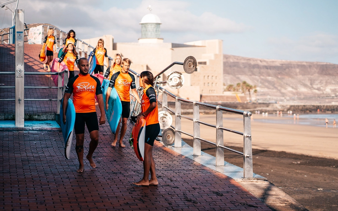 La Cicer - our surf beach, part of Las Canteras