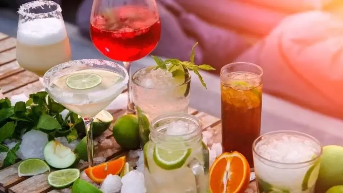 Malediven all inclusive Resort Drinks