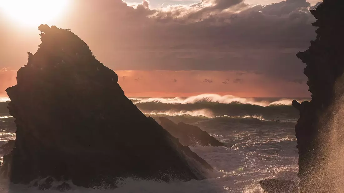 Family Surfcamp Biscarrosse Excursion Biarritz Surfing landscape