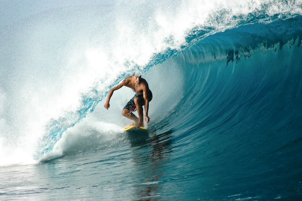 Surfen wie die Profis af den Maledieven