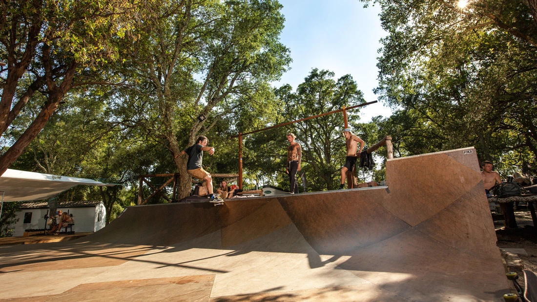 Beim Skate-Jam wird zusammen geshreddet 