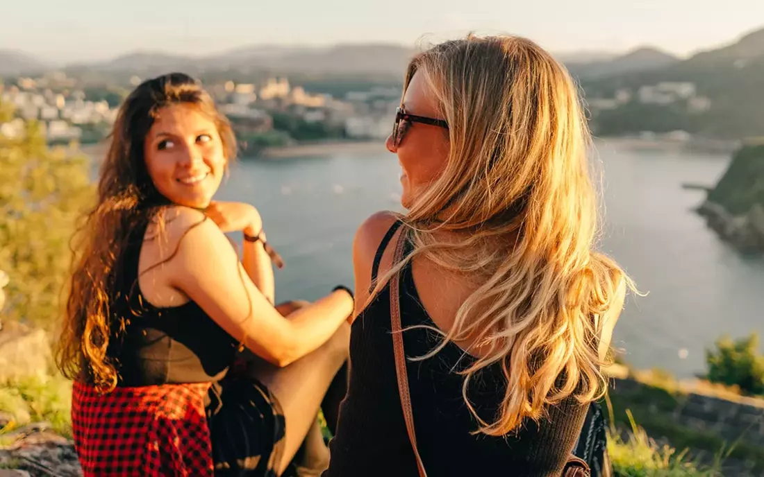 Genießt den tollen Ausblick über San Sebastián