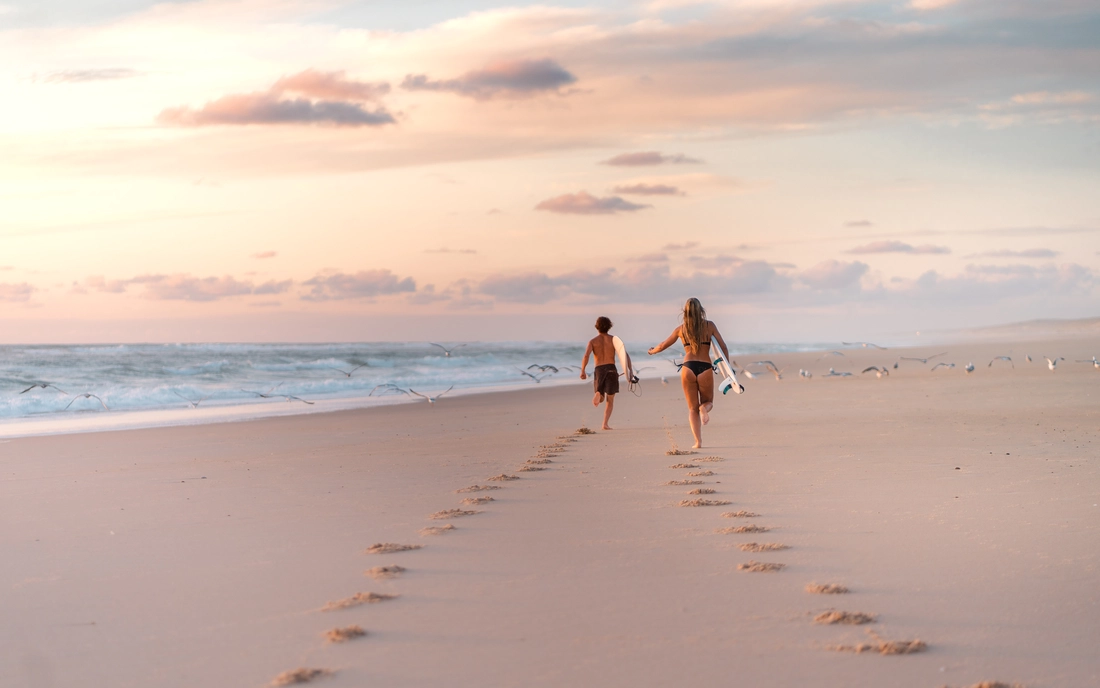 die besten Momente finden am Strand statt