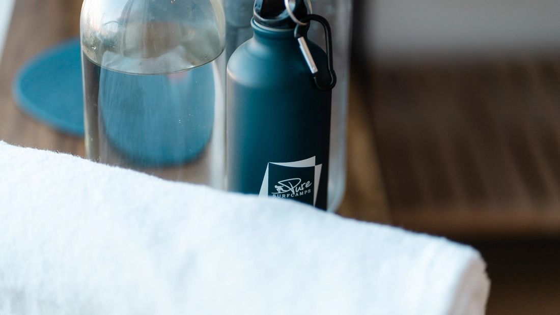 With our Pure drinking bottle you are always sufficiently hydrated