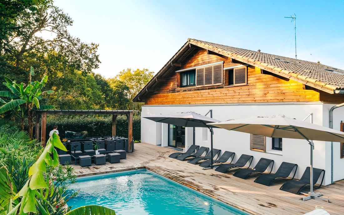 Soak up the sun at the in-house pool