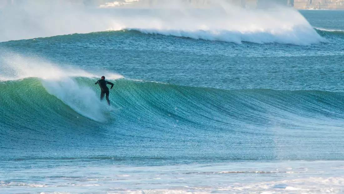 Surfing in Portugal