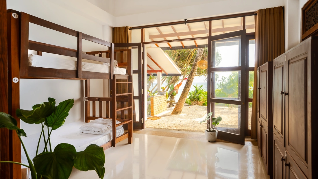 Surfcamp Sri Lanka Kathaluwa direkt am Strand