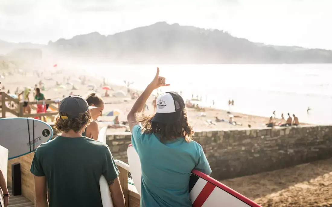 surf camp zarautz guests