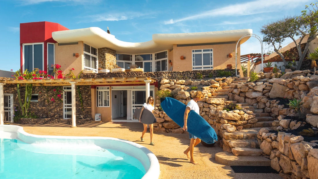 surf villa fuerteventura with sea view