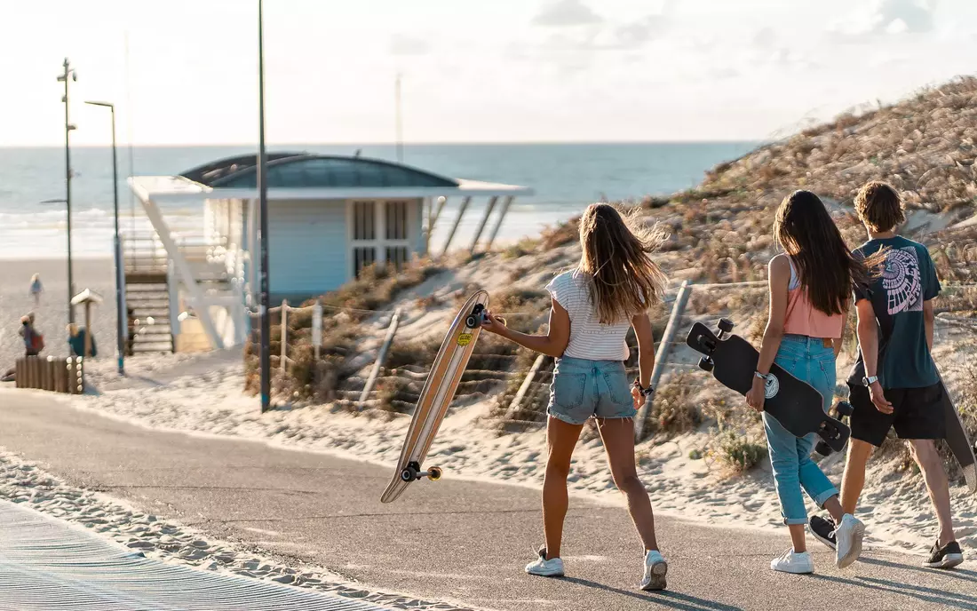 Strand Moliets Plage longboards