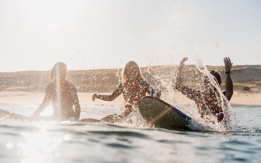 Puresurfcamps Familien Surfcamp St. Girons Spaß